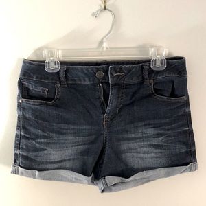 Blue Spice Jean Shorts